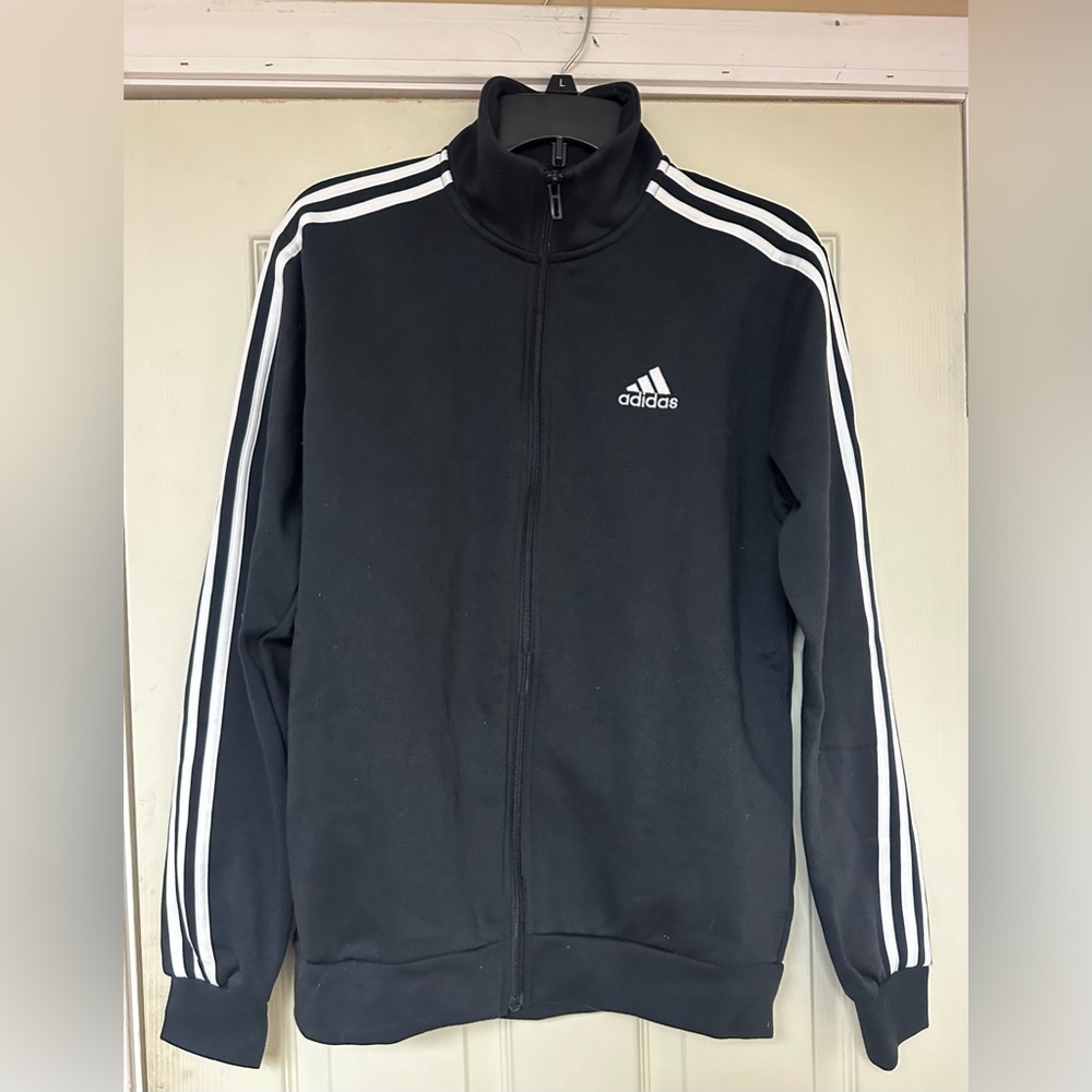 Men’s Adidas zip up track jacket size S